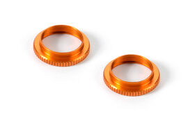 Xray Ulp Alu Shock Adjustable Nut - Orange (2)