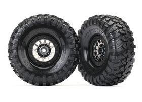 Tires & Wheels Canyon Trail/Method 105 Black Chrome 1.9" (2)