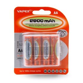 Vapex AA/R6 Battery NiMH 2900mAh 4pcs