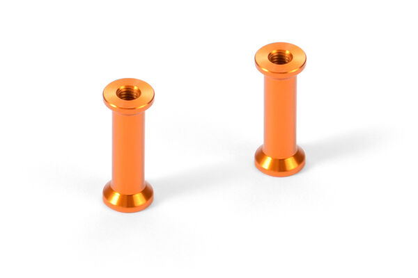 Xray X12 -18 Alu Mount 18.0mm (2) - Orange