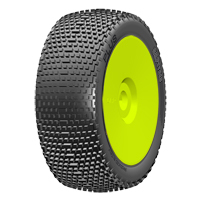 GRP 1:8 Buggy - Plus - New Closed Cell Insert - Mounted on New Closed Yellow Wheel - (2)