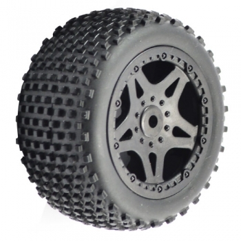 FTX Surge Rear Buggy Mounted Wheels/tyres - (2)