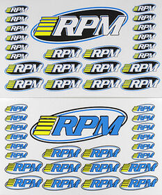 RPM Decal Sheet
