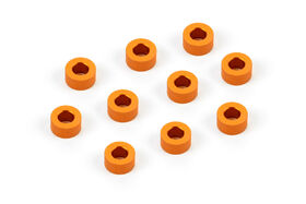 Xray Alu Shim 3x6x3.0mm - Orange (10)